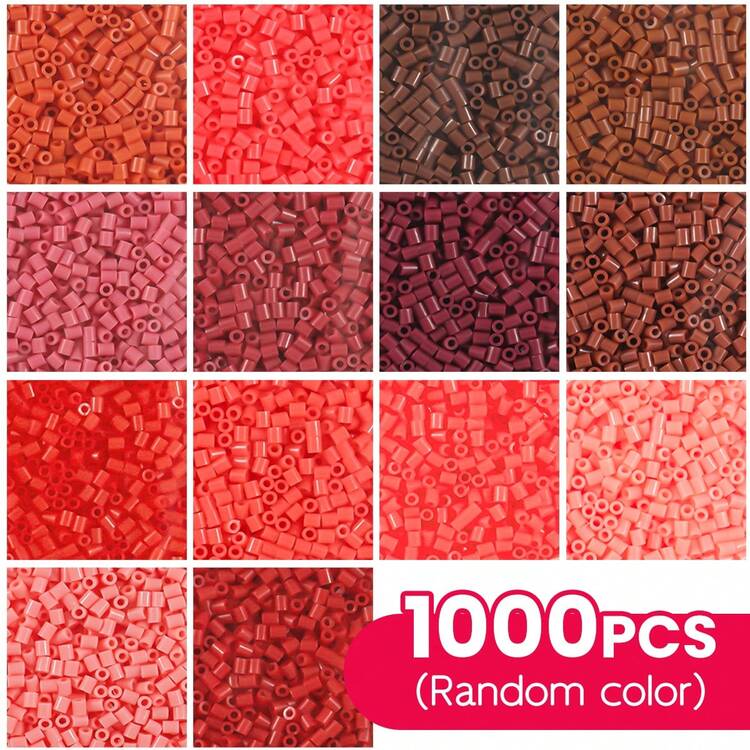 1000pcs/18000pcs - 2.6mm Bag/Bottle Fuse Bead Set, 3D Pixel Fuse Beads For Handmade Crafts Decoration DIY Puzzle Making, Christmas, Birthday, Halloween Party Gifts, Multicolor Fuse Bead Refill Set - Spell Doudou - View 16