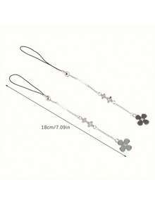 1/2/4件套动漫《好想告诉你》钥匙扣 黑沼爽子 风早翔太 Cosplay 花朵吊坠 手机链 派对礼物 - 彩色 - 查看 4