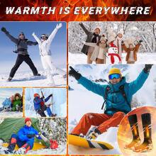 Calcetines calefactados para hombres y mujeres, recargables: ropa climatizada de 50000 mAh, 4 ajustes de calor, calcetines térmicos eléctricos lavables a máquina, para esquí, senderismo - 1 - Ver 9