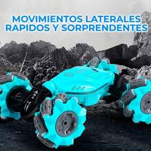 Carro De Control Remoto 4wd Sensor De Gestos Giro 360 - Naranja - Ver 7