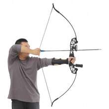 HOHOBLA Archery Bows For Adults, Recurve Bow And Arrow Set For Adults & Beginners,Magnesium-Aluminum Alloy Takedown Recurve Bow 51" Right Handed Ergonomic Design For Outdoor Training Practice (40LBS) [US STOCK, Christmas Gift] - Black - View 3