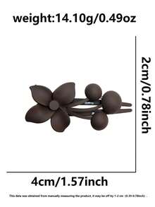 4 قطع مشابك شعر بلاستيكية كبيرة خفيفة الوزن بألوان أنيقة مطفأة (أسود، بني قهوائي، أبيض) لإكسسوارات الشعر، بتصميم عصري بسيط مناسبة للخروجات اليومية، غسل الوجه، الاستحمام، المكياج، ومطابقة الملابس