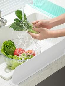 Silicone Splash Guards In Various Sizes And Specifications, Kitchen Sink Splash Guards And Barriers, Sink Countertop Backsplashes, Kitchen And Bathroom Faucet Splash Guards, Easy To Clean, Splash-Proof Design, Durable Kitchenware - Multicolor - View 12