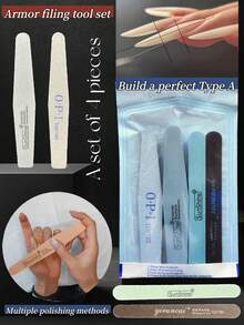 KIRAME 4-Piece Professional Nail Art Tool Kit,Complete At-Home Manicure Set,Nails Salon ,Nail Suppliers, Halloween, Christmas,New Year,Festival Gifts