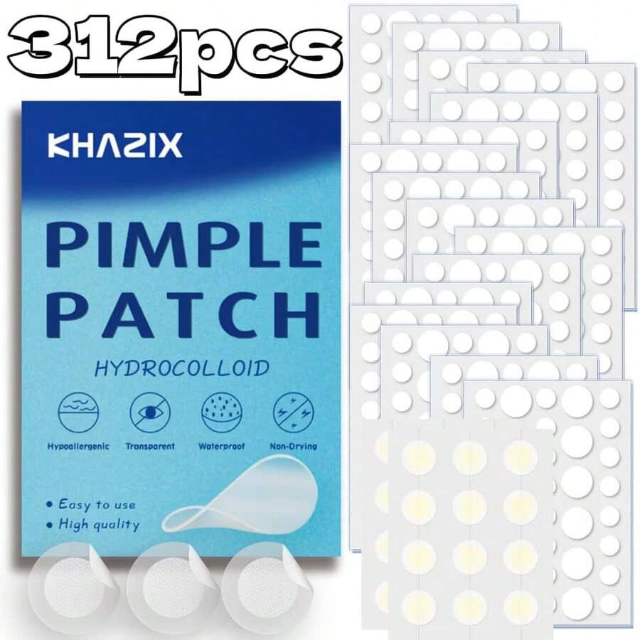 12mm Blemish And Scar Cover Sheet, 0.01cm Ultra-Thin Peripheral Body Blemish Cover Sheet, 312pcs - Navy Blue - View 1