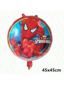 42pcs Spider-Man Theme Party Birthday Celebration Foil Balloons Party Supplies Set