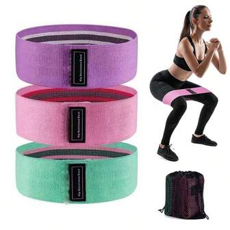 Cinturones de estiramiento de cadera, cinturones de resistencia, juegos de yoga para principiantes para hombres y mujeres, cinturones suaves elásticos de Pilates, cinturones de activación de cadera; cinturones de calentamiento para sentadillas y peso muerto, para las caderas y los glúteos