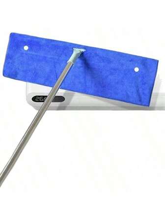 4 piezas de paño de fregado perforado, para uso en seco y húmedo, lavable y reutilizable para pisos del hogar y la cocina, ventanas de automóviles y techos (excepto para raspar el piso, solo para fregar).