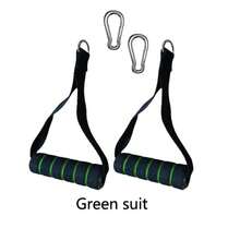 一套健身把手，可替代普拉提健身器材、瑜伽和力量训练器材，带2个锁扣的下拉式家用健身房锻炼把手 - 彩色 - 查看 8