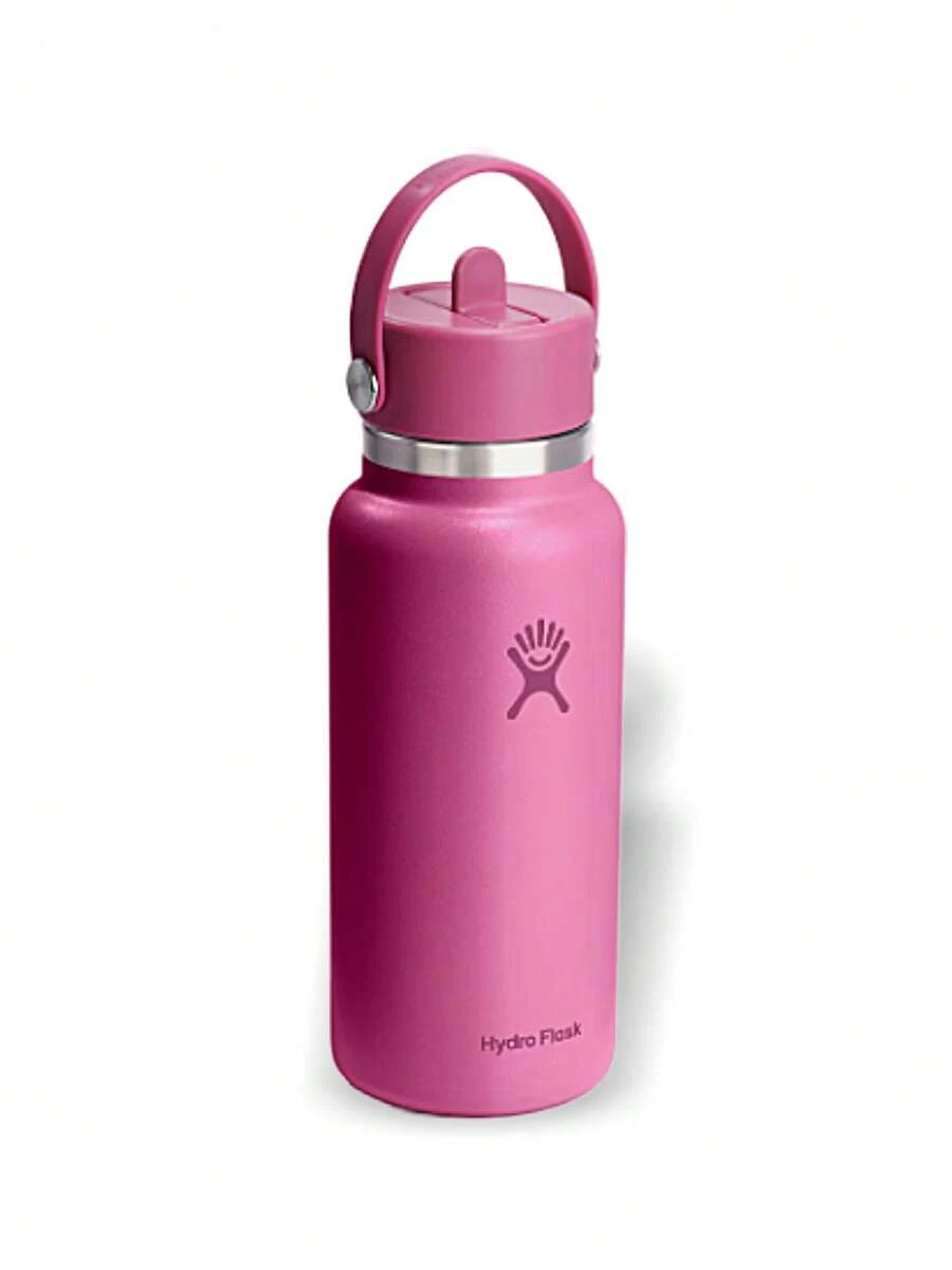 Hydro Flask 宽口弹性运动水壶 防晒 吸汗 保暖 防风 弹性好 带logo 多功能 跑步 学校 户外 瑜伽 日常 男女通用 亮粉色 W32CFS677 - 亮粉紅色 - 查看 1