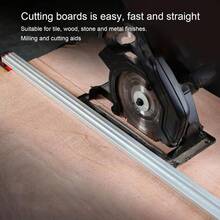 Guía de corte recto de 50 pulgadas SnapFixMate para sierras circulares, guía de bordes rectos para sierras de mesa, abrazaderas de guía de bordes rectos para sierra circular y fresadora, TikTokShopBlackFriday - 36'' (880 mm) - Ver 5