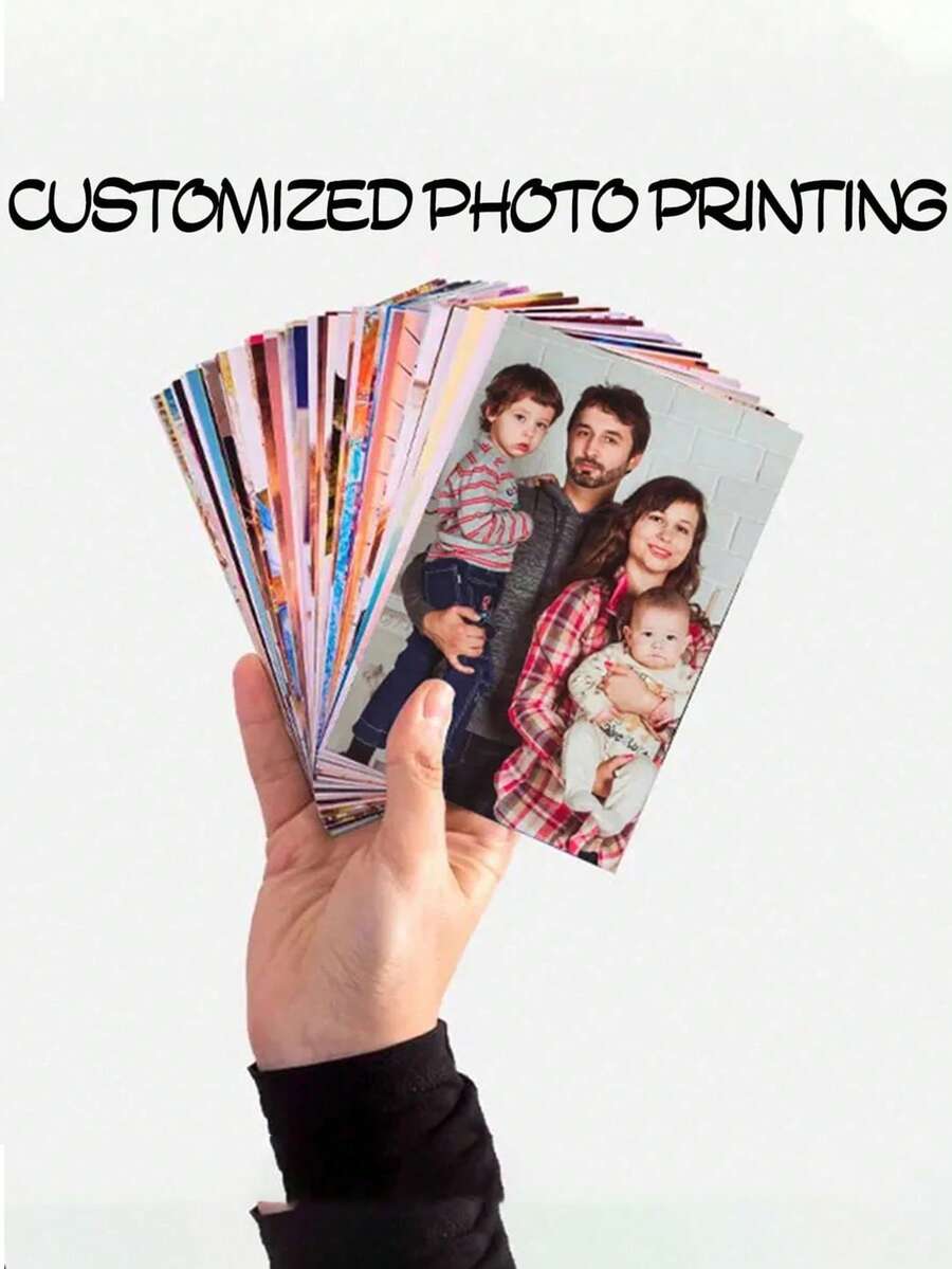 1pc/10pcs/15pcs Custom Photo Printing - 3R (3x2 Inches), 4R (4x3 Inches), Customized Photo Booth Printing, Gifts, Professional Photos, Weddings, Couples, Holidays, Photo Printing, Personalized Couple Photo Decor, DIY Custom Birthday And Christmas Gifts, Multipurpose, Decorative, Reusable, Elegant, Fashionable - Multicolor - View 1