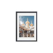 1/3pcs Aluminum Alloy Photo Frames, 30x40cm Gold Metal Frame, A3 Black Poster Frame, A4 Tabletop Frame With Stand, Home Wall Decor - Multicolor - View 14