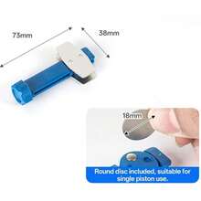 Bộ dụng cụ phanh thủy lực xe đạp leo núi và xe đạp đường trường 2 trong 1 gồm piston gốm, dụng cụ tháo piston phanh đĩa, dụng cụ nối dài piston kẹp phanh thủy lực. - Nhiều màu - Xem 5