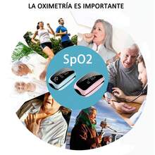 Oximetro Digital Recargable Usb C, Pulso De Dedo Muy Preciso - Rosa - Ver 9