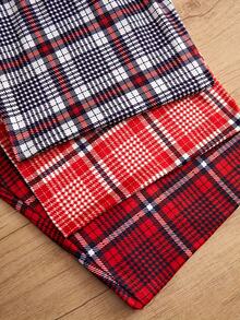 3-Pack, Plaid Print Pajama Pants, Soft And Comfortable Long Pants, Women's Vacation And Loungewear Pajama Pants, Made Of Polyester Fiber, Suitable For All Seasons. - Nhiều màu - Xem 6