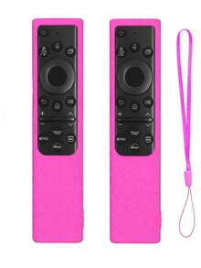 适用于电视遥控器的保护套，兼容 BN59-01385/BN59-01357A，具有防摔保护功能，配有挂绳，可绝缘。用途广泛，包括：闺蜜节、小狗、嘉年华、派对装饰、妇女节、旅行必备、婚礼回礼、Y2K、卧室、汽车配件、厨房装饰、家居用品、母亲节礼物、卧室装饰、花园、夏季、海滩、旅行必备、房间装饰、软萌玩具、毕业季等。 - 彩色 - 查看 18