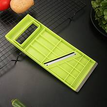 蔬菜沙拉切片器/切片器，适用于卷心菜、生菜、紫甘蓝、黄瓜和小白菜，多功能卷心菜切片器 - 彩色 - 查看 6