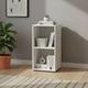 KIWI Modular Wooden Cube Shelving Unit In Various Sizes And Configurations (2 To 9 Compartments), Versatile Bookshelf For Books, Storage And Decoration, Various Colors Available - BLANCO - 2 Comp | 31*29.7*61.2cm - View 2