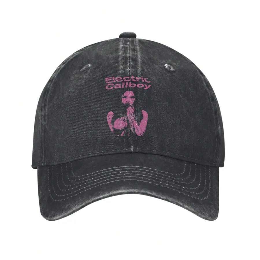 Electric Callboy Metal Music Band  Men Women Baseball Cap  Distressed Washed Caps Hat Casual Outdoor Workouts Gift Snapback Hat - 6 - 查看 1
