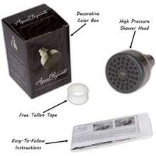 7,6 cm Presión Cabezal de Ducha - La Mejor Para Soporte de Pared, Presión Ajustable Alcachofa de Ducha -(Níquel Cepillado) - Multicolor - Ver 8