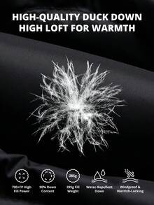 CAMEL CROWN Women's Lightweight Packable Down Jacket, Hooded Quilted Winter Coat With Front Pockets - Black - View 4