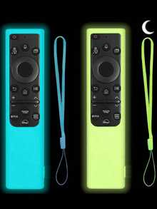 适用于电视遥控器的保护套，兼容 BN59-01385/BN59-01357A，具有防摔保护功能，配有挂绳，可绝缘。用途广泛，包括：闺蜜节、小狗、嘉年华、派对装饰、妇女节、旅行必备、婚礼回礼、Y2K、卧室、汽车配件、厨房装饰、家居用品、母亲节礼物、卧室装饰、花园、夏季、海滩、旅行必备、房间装饰、软萌玩具、毕业季等。 - 彩色 - 查看 11