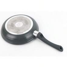 Grey 8pcs Ribbed Cookware Set Non Stick Induction Pans Saucepans Cooking Pots - 8 Piece Ribbed Pan Set - View 6