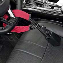 Car Steering Wheel Lock, Anti-Theft Device, Seat Belt Buckle Lock, Steel Cable Lock, Steel Wire Rope Lock, Vehicle-Mounted, Prevent Vehicle Loss And Theft