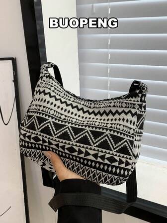 幾何樣式流浪包