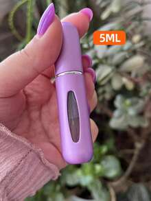 1个迷你可重复灌装旅行香水喷雾瓶，便携式香水泵盒，香水空喷雾瓶，适合旅行和外出，送给女孩、女士、妈妈的礼物，旅行必备，返校香水瓶，家居和浴室装饰