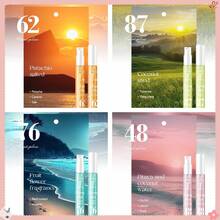 10支/套无酒精阿拉伯女士香水套装，每套10毫升旅行装喷雾，持久留香，融合茉莉、兰花、紫丁香、佛手柑和沉香的香调，适合卧室、客厅、家居、商务、派对和送礼。 - 多種香型 - 查看 7