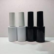 1pc 10ml Opaque Nail Polish Refillable Bottle, Nail Polish Sample Empty Bottle - Multicolor - View 3