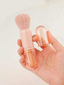 Bộ cọ trang điểm mini 4 trong 1 tiện dụng khi đi du lịch, bao gồm cọ môi, cọ highlight, cọ phấn mắt, cọ tán kem nền và phấn phủ. - Nhiều màu - Xem 1