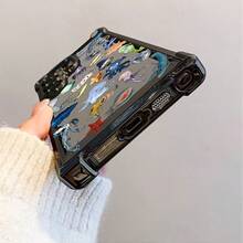 Funda de teléfono creativa de vida marina caballito de mar para S25 S24 S23 S22 S21 S20 FE S20 Ultra A03s A04E/M04 A05s A06 4G A13 4G A15 4G/5G A25 5G A32 4G A55 5G A03 A04 A05 A12/M12 4G A13 5G/A04S A16 4G/5G A35 5G S20 S20 Plus A34 S21 FE Ultra Plus 4G 5G funda de fondo transparente a prueba de golpes - Colores mixtos - Ver 6