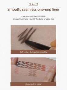 Bbia 12号奶油米色自动眼线笔，凝胶质地，19种颜色可选，速干防晕染持久超顺滑眼线笔，可作眼影和闪粉使用，多功能唇线笔和轮廓笔，韩妆，韩国化妆品，节日礼物，母亲节礼物，0.3克/0.01盎司 - 12Cream Beige - 查看 5