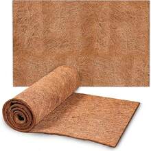 1pc Custom-Cut Anti-Slip Coconut Fiber Palm Mat With Coir And Shell Fiber, Plant-Warmed Animal Crawling Coconut Mat