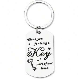 1pc Thank You Step Dad Keychain For Dad Daddy Bonus Dad Christmas Birthday Gifts From Daughter Son Husband Anniversary Father S Day Gifts From Wife Wedding Gifts Party Favors Souvenirs For Guests