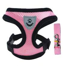 Essential For Pet Outings! Universal Chest Harness For Dogs And Cats, The Mesh Design Is Super Breathable. - Pink - View 8