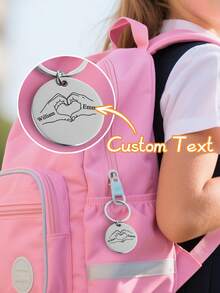 Ayotu Llaveros personalizables, llaveros personalizados para padres de la mano, se pueden personalizar con 1-6 nombres, convirtiéndolos en un regalo perfecto para nuevos padres. El mejor regalo de llavero estilo papá, adecuado como accesorio de llavero. Organizador de viaje - Multicolor - Ver 9