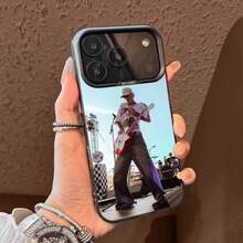 Funda de teléfono M-MGK LOST AMERICANA para 17,16,15,14,13,12,11,Pro,Max,Plus,E, cubierta de TPU negra - Z6 - Ver 4