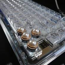 shsosk 4pcs Creative Mechanical Keyboard Keycaps, Customizable Directional Keys, DIY Nail Art Typing Tool, Fit Cherry MX Switches, Keyboard Decoration, Gift For Men & Women - Multicolor - View 5