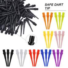 60支专业电子软式飞镖，ABS材质，多种颜色可选，高品质软式飞镖镖尖，飞镖配件，圣诞节礼物，复活节礼物，父亲节礼物（送给爸爸）