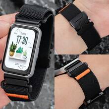 Parachute Nylon Straps Compatible With Samsung Galaxy Fit 3 Replaceable Woven Wristband Compatible With Samsung Galaxy Fit 3 Smart Watch Bracelet Belt - For Galaxy Fit 3 - View 3