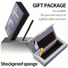 Marie's 15pcs Black Willow Charcoal Sticks, Professional Sketching & Drawing Charcoal, Soft For Portrait Sketching, Shading, Blending, Art Supplies For Artists, Painter, Adults & Hobbyist (5-7mm/7-9mm) - Black - View 3