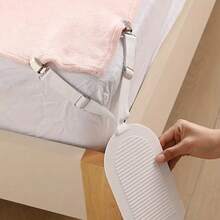 2/4pcs Anti-Slip Bed Sheet And Sofa Pad Fixator - Invisible Non-Slip Clips, Seamless Magic Tool, Suitable For Mattresses, Durable Nylon Material, Hand Wash Only, Invisible Non-Slip Bed Sheet Fixator, Fits All Mattresses And Mattress Protectors, Furniture Stability, Fashionable Design.