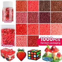1000颗/18000颗 - 2.6毫米袋装/瓶装拼豆套装，3D像素拼豆，适用于手工工艺品装饰DIY拼图制作，圣诞节、生日、万圣节派对礼物，多色拼豆补充装 - 拼豆豆 - 查看 2