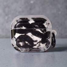 Lips 1pc Black Lip Design Protective Case Compatible With Airpods Pro 3, Pro 2, Apple 3rd Gen, 4 - Multicolor - View 2