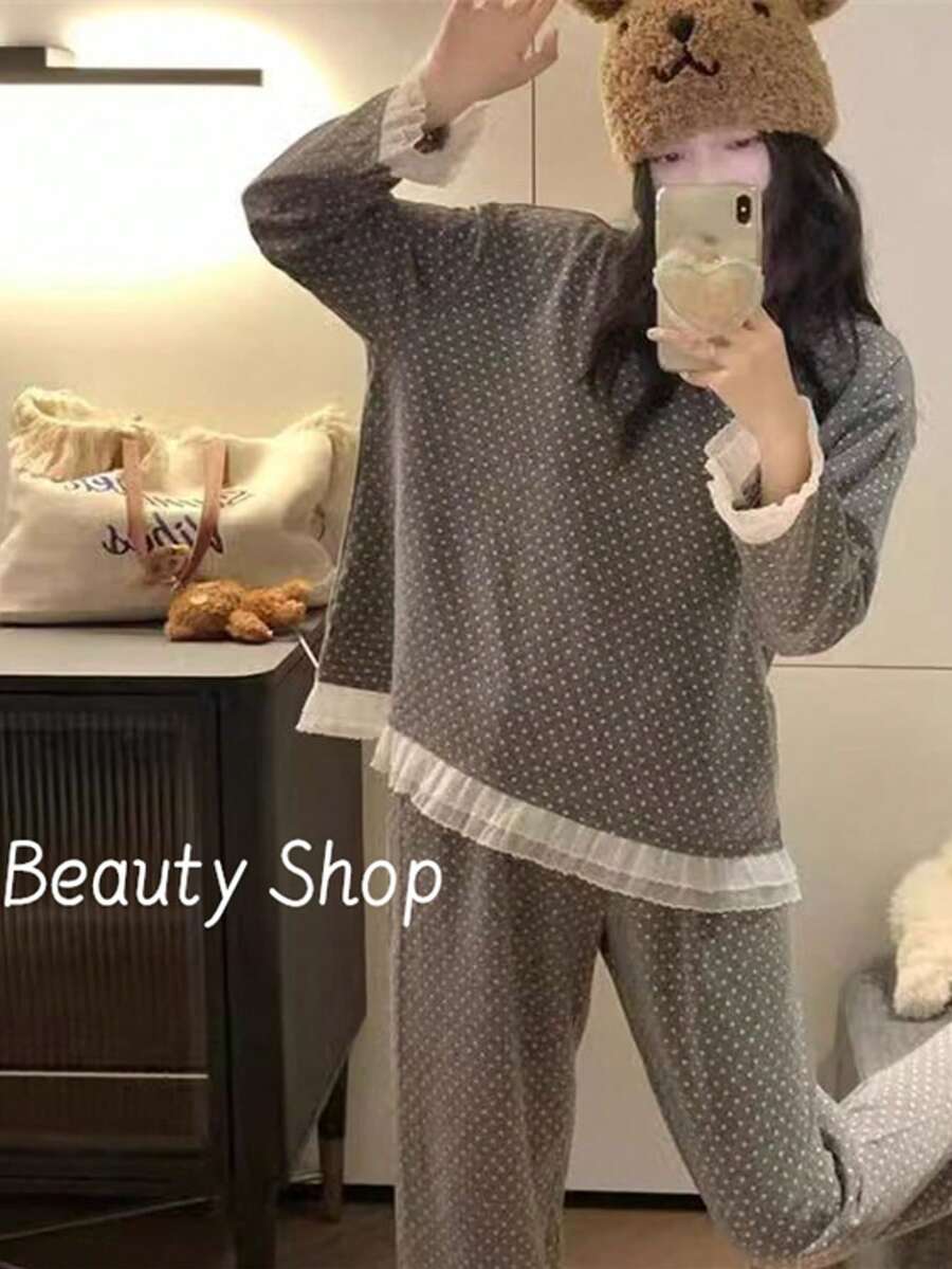 Women Pajama Sets - Gris - Ver 1