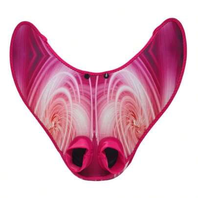 Mermaid Swimming Fins, Professional Snorkeling Free Diving Flippers, Integrated Foot Monofin, Colorful Swimming Tail, Water Sports Equipment